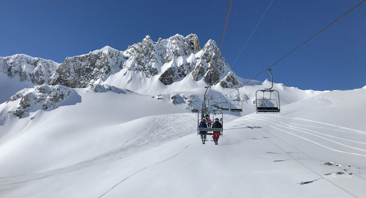 Tignes Francija smučanje Tignes Smučarija